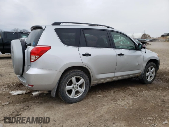2008 Toyota RAV4 with VIN JTMBK33V286038799, listed as a Copart auction lot 52252825 with 212,260 mi miles and Clean Title. Bid and sale history available at carsss.com. Image 3.
