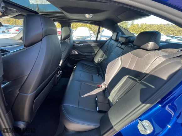 2019 BMW M5 with VIN WBSJF0C55KB447658, listed as a Copart auction lot 46327825 with 90,216 mi miles and Clean Title. Bid and sale history available at carsss.com. Image 6.