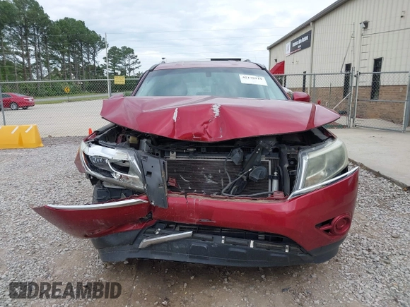 2016 Nissan Pathfinder SV with VIN 5N1AR2MM2GC629654, listed as a IAAI auction lot 42170119 with 121,000 mi miles and . Bid and sale history available at DreamBid. Image 12.