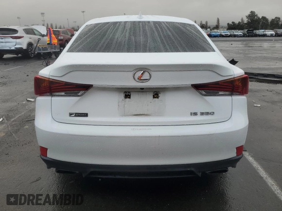 2017 Lexus IS 350 with VIN JTHBE1D2XH5029224, listed as a Copart auction lot 44968985 with 83,108 mi miles and Salvage Title. Bid and sale history available at DreamBid. Image 6.