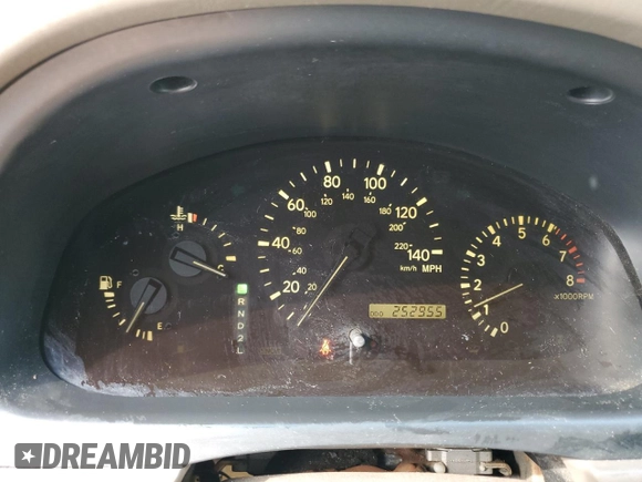 2002 Lexus RX 300 with VIN JTJGF10U320122115, listed as a Copart auction lot 53719235 with 252,955 mi miles and Salvage Title. Bid and sale history available at DreamBid. Image 9.