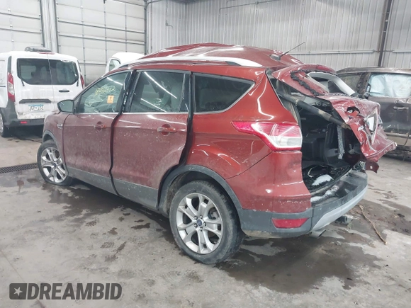2016 Ford Escape Titanium with VIN 1FMCU9JXXGUA53238, listed as a IAAI auction lot 38472772 with Not Provided miles and . Bid and sale history available at DreamBid. Image 3.