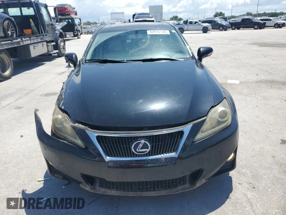 2013 Lexus IS 250 with VIN JTHBF5C2XD5192018, listed as a Copart auction lot 62072985 with 142,209 mi miles and Salvage title. Bid and sale history available at DreamBid. Image 5.