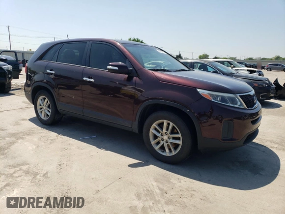 2015 Kia Sorento LX with VIN 5XYKT3A67FG627155, listed as a Copart auction lot 51434715 with 157,218 mi miles and Salvage Title. Bid and sale history available at carsss.com. Image 4.