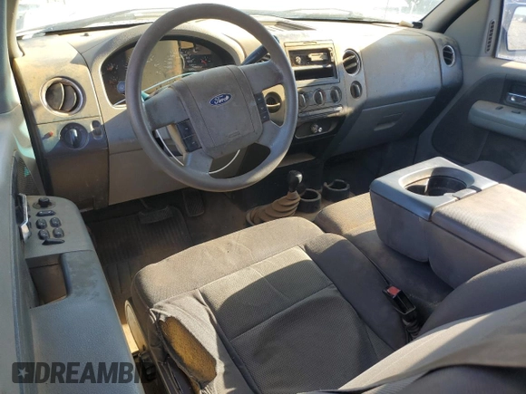 2005 Ford F-150 STX with VIN 1FTRX14W05NA51127, listed as a Copart auction lot 53199925 with 0 mi miles and Clean Title. Bid and sale history available at carsss.com. Image 8.