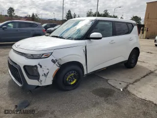 2021 Kia Soul S with VIN KNDJ23AU6M7797157, listed as a Copart auction lot 48777195 with 74,794 mi miles and Salvage Title. Bid and sale history available at carsss.com. Image 1.