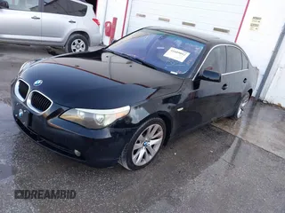 2004 BMW 5 Series 525i with VIN WBANA53534B851627, listed as a IAAI auction lot 41609092 with 139,192 mi miles. Bid and sale history available at carsss.com. Image 2.