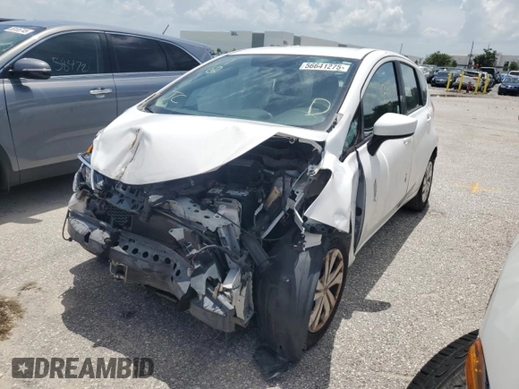 2017 Nissan Note SV with VIN 3N1CE2CP5HL355721, listed as a Copart auction lot 56641275 with 102,214 mi miles and Clean title. Bid and sale history available at DreamBid. Image 1.