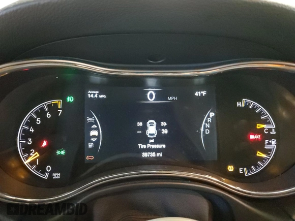 2020 Jeep Grand Cherokee Laredo E with VIN 1C4RJFAG4LC292404, listed as a Copart auction lot 45459905 with 39,735 mi miles and Salvage Title. Bid and sale history available at carsss.com. Image 9.