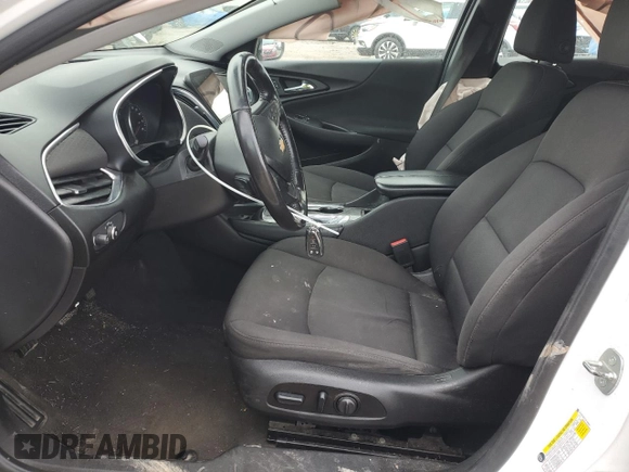 2018 Chevrolet Malibu LT with VIN 1G1ZD5ST9JF196897, listed as a Copart auction lot 53237165 with 92,237 mi miles and Salvage Title. Bid and sale history available at carsss.com. Image 7.