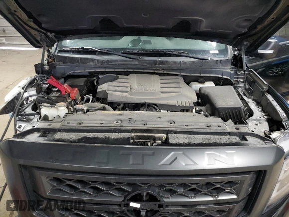 2023 Nissan Titan SV with VIN 1N6AA1ED0PN111600, listed as a Copart auction lot 57482755 with 36,920 mi miles and Salvage title. Bid and sale history available at DreamBid. Image 11.