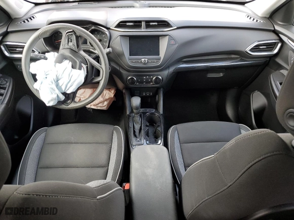 2022 Chevrolet TrailBlazer LT with VIN KL79MPS22NB007060, listed as a Copart auction lot 44966045 with 0 mi miles and Salvage Title. Bid and sale history available at carsss.com. Image 8.