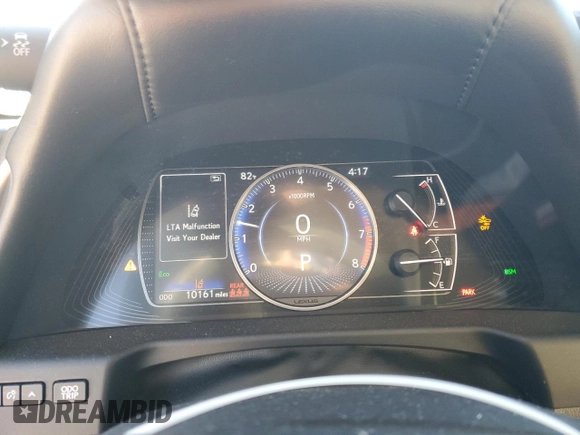 2021 Lexus ES with VIN 58AD11D14MU002358, listed as a Copart auction lot 87913945 with 10,161 mi miles and Salvage Title. Bid and sale history available at carsss.com. Image 9.