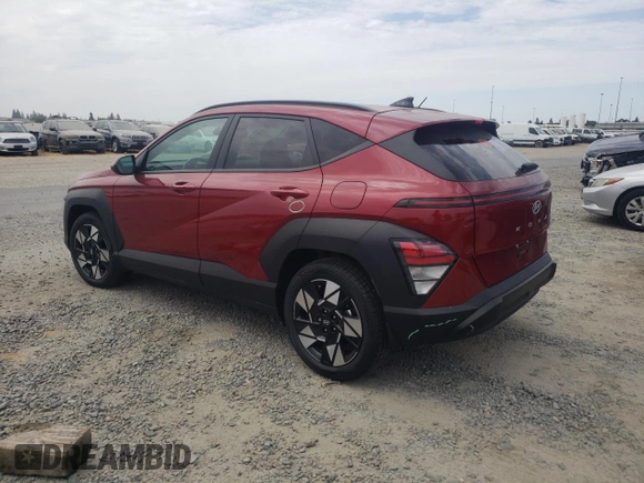 2024 Hyundai Kona SEL with VIN KM8HB3AB2RU136128, listed as a Copart auction lot 66012754 with Not Provided miles and Salvage Title. Bid and sale history available at DreamBid. Image 2.