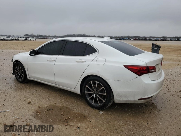 2015 Acura TLX V6 Tech with VIN 19UUB2F53FA023559, listed as a Copart auction lot 46405845 with 172,564 mi miles and Salvage Title. Bid and sale history available at carsss.com. Image 2.