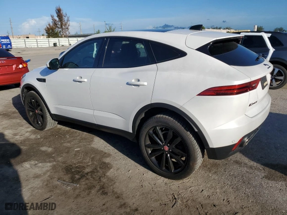 2022 Jaguar E-PACE SE with VIN SADFP2FX4N1030498, listed as a Copart auction lot 61425734 with 17,521 mi miles and Salvage Title. Bid and sale history available at carsss.com. Image 2.