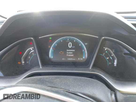 2016 Honda Civic Sedan EX with VIN 2HGFC2F74GH511641, listed as a IAAI auction lot 41843523 with 138,289 mi miles. Bid and sale history available at carsss.com. Image 7.