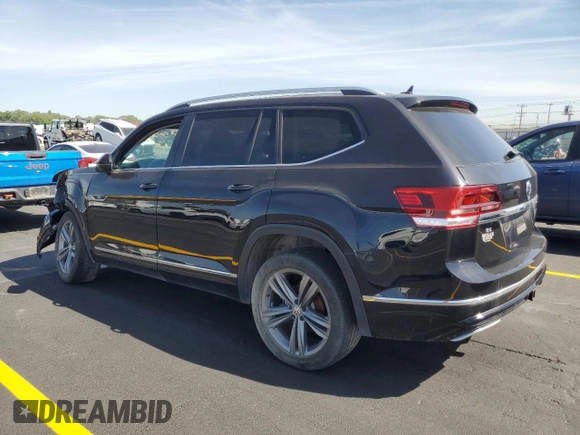 2019 Volkswagen Atlas SE z VIN 1V2XR2CA4KC565064, wystawiony jako Copart lot #57879675 z przebiegiem 43 143 mil mil oraz Szkoda całkowita • Salvage title. Historia ofert i sprzedaży dostępna na DreamBid. Obrazek 2.