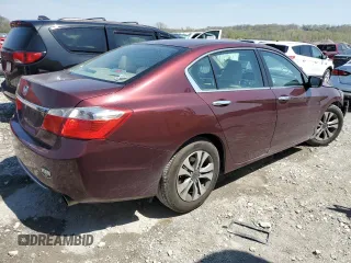2013 Honda Accord LX z VIN 1HGCR2F35DA120944, wystawiony jako Copart lot #52735355 z przebiegiem 175 040 mil mil oraz Szkoda całkowita • Salvage title. Historia ofert i sprzedaży dostępna na DreamBid. Obrazek 3.