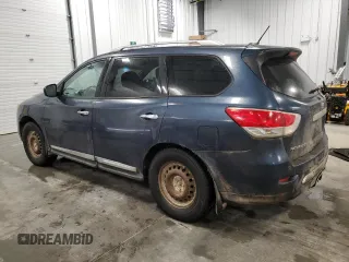 2013 Nissan Pathfinder S with VIN 5N1AR2MM6DC607698, listed as a Copart auction lot 43461045 with 230,667 mi miles and Clean Title. Bid and sale history available at carsss.com. Image 2.