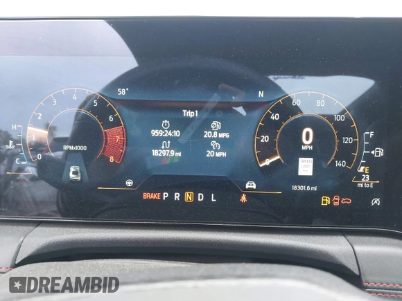 2024 Ford Mustang EcoBoost z VIN 1FA6P8TH4R5118287, wystawiony jako IAAI lot #41879332 z przebiegiem 18 301 mil mil oraz . Historia ofert i sprzedaży dostępna na DreamBid. Obrazek 7.