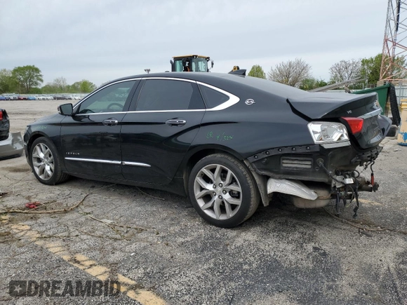 2019 Chevrolet Impala Premier with VIN 2G1105S30K9142956, listed as a Copart auction lot 55113215 with 129,031 mi miles and Salvage title. Bid and sale history available at DreamBid. Image 2.