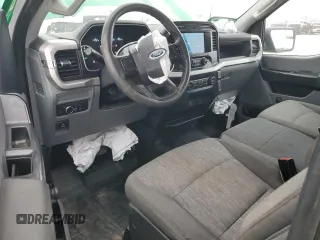 2022 Ford F-150 XL with VIN 1FTMF1CB3NKE30863, listed as a Copart auction lot 51765555 with 26,956 mi miles and Salvage Title. Bid and sale history available at carsss.com. Image 8.