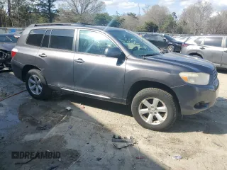 2010 Toyota Highlander with VIN 5TDBK3EH5AS024019, listed as a Copart auction lot 51076215 with 259,899 mi miles and Salvage title. Bid and sale history available at DreamBid. Image 4.