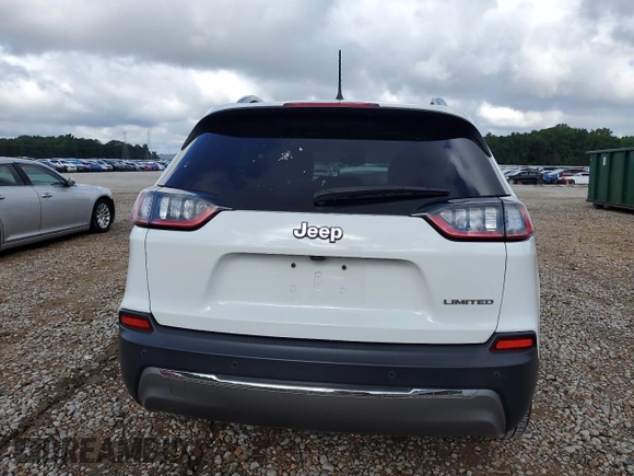 2020 Jeep Cherokee Limited with VIN 1C4PJLDB3LD631847, listed as a Copart auction lot 58778425 with 83,917 mi miles and Salvage title. Bid and sale history available at DreamBid. Image 6.