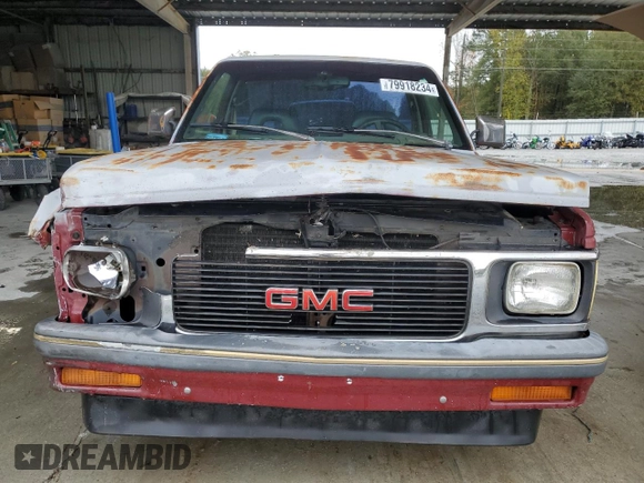 1993 GMC Sonoma with VIN 1GTCS14Z3P8502132, listed as a Copart auction lot 79918234 with 203,741 mi miles and Salvage Title. Bid and sale history available at carsss.com. Image 5.