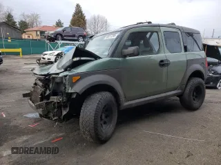 2005 Honda Element EX with VIN 5J6YH28615L020208, listed as a Copart auction lot 50817295 with 163,918 mi miles and Salvage Title. Bid and sale history available at DreamBid. Image 1.