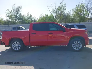 2024 Chevrolet Silverado 1500 Custom with VIN 1GCPABEK5RZ150356, listed as a IAAI auction lot 41806380 with 32,183 mi miles and . Bid and sale history available at DreamBid. Image 13.