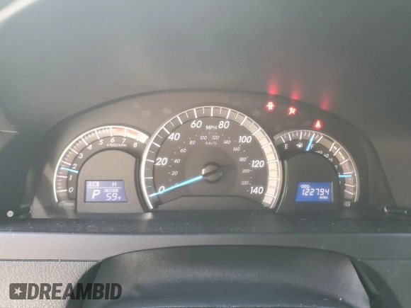 2012 Toyota Camry L with VIN 4T1BF1FK3CU054536, listed as a Copart auction lot 53728885 with 122,794 mi miles and Salvage Title. Bid and sale history available at DreamBid. Image 9.