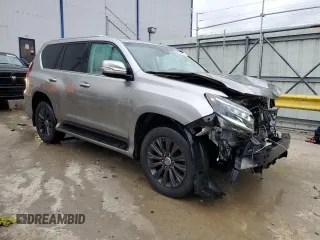 2021 Lexus GX with VIN JTJAM7BX0M5290998, listed as a Copart auction lot 48205235 with 49,974 mi miles and Salvage Title. Bid and sale history available at carsss.com. Image 4.