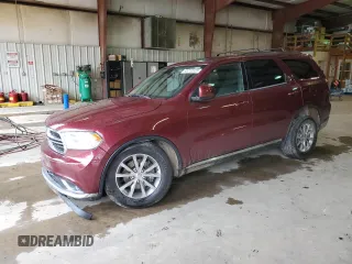 2017 Dodge Durango SXT with VIN 1C4RDJAG2HC606424, listed as a Copart auction lot 45712375 with 117,942 mi miles and Salvage Title. Bid and sale history available at DreamBid. Image 1.