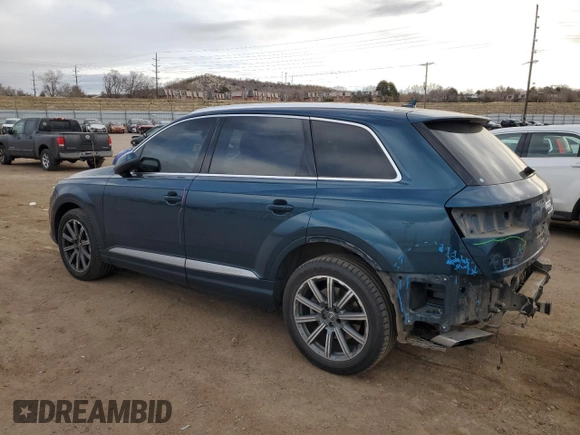 2018 Audi Q7 Premium Plus with VIN WA1LAAF77JD028791, listed as a Copart auction lot 48821825 with 103,999 mi miles and Non Repairable. Bid and sale history available at carsss.com. Image 2.