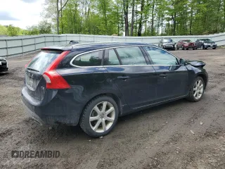 2016 Volvo V60 T5 Drive-E Premier with VIN YV140MEK9G1296024, listed as a Copart auction lot 55098824 with 104,253 mi miles and Salvage Title. Bid and sale history available at carsss.com. Image 3.