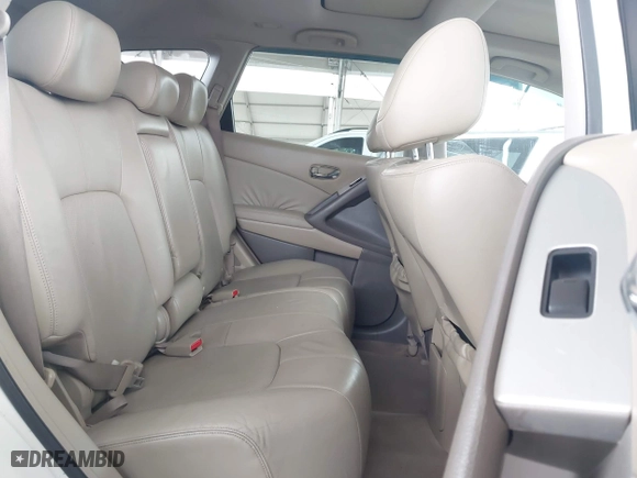 2009 Nissan Murano S with VIN JN8AZ18U59W104912, listed as a IAAI auction lot 42057100 with 142,408 mi miles. Bid and sale history available at carsss.com. Image 8.
