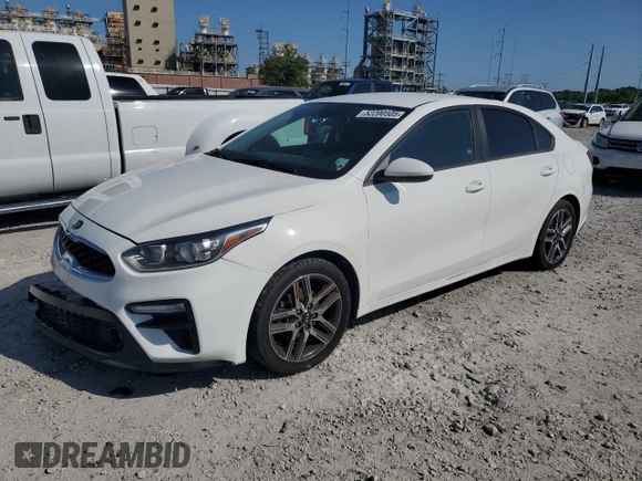 2019 Kia Forte S with VIN 3KPF34AD4KE135857, listed as a Copart auction lot 52200505 with 109,826 mi miles and Salvage Title. Bid and sale history available at carsss.com. Image 1.