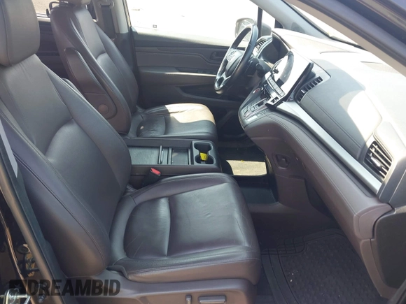 2018 Honda Odyssey EX-L z VIN 5FNRL6H76JB032182, wystawiony jako IAAI lot #42413124 z przebiegiem 67 402 mil mil oraz . Historia ofert i sprzedaży dostępna na DreamBid. Obrazek 5.