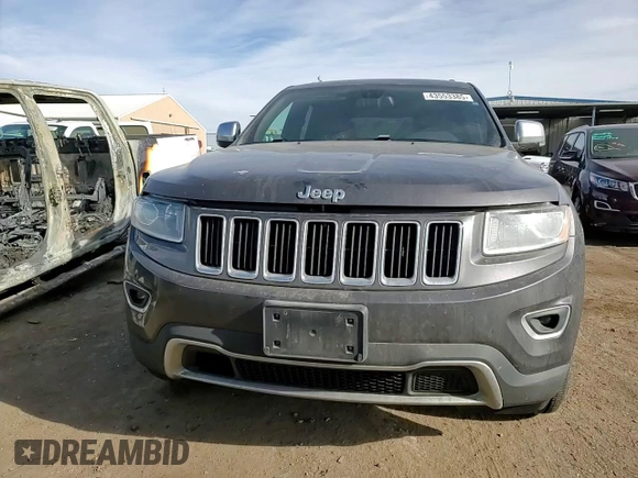 2015 Jeep Grand Cherokee Limited with VIN 1C4RJFBG2FC905297, listed as a Copart auction lot 43553385 with 130,090 mi miles and Salvage Title. Bid and sale history available at carsss.com. Image 12.