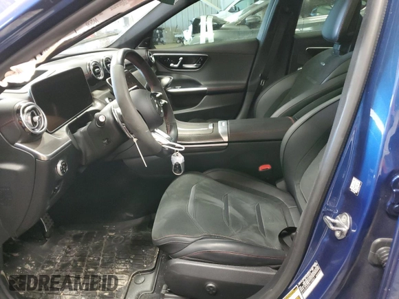 2023 Mercedes-Benz C 43 AMG with VIN W1KAF8HB5PR120847, listed as a Copart auction lot 88552215 with 15,359 mi miles and Salvage Title. Bid and sale history available at DreamBid. Image 7.