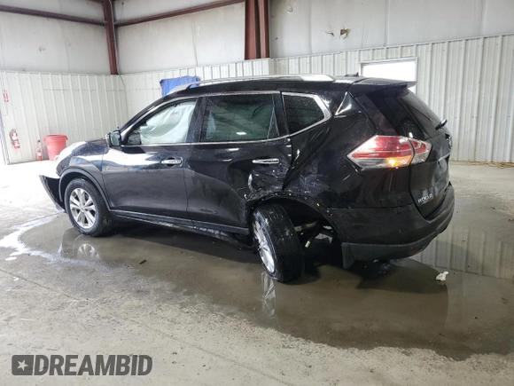 2016 Nissan Rogue SV with VIN 5N1AT2MV0GC873569, listed as a Copart auction lot 53288555 with 0 mi miles and Salvage Title. Bid and sale history available at carsss.com. Image 2.