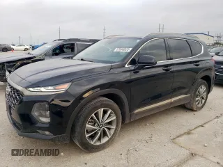 2019 Hyundai Santa Fe SEL z VIN 5NMS33AD8KH054216, wystawiony jako Copart lot #57058025 z przebiegiem 40 916 mil mil oraz Czysty tytuł • Clean title. Historia ofert i sprzedaży dostępna na DreamBid. Obrazek 1.