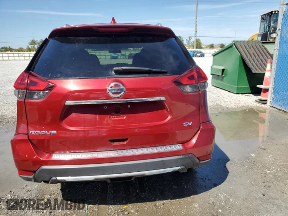 2018 Nissan Rogue SV with VIN 5N1AT2MT0JC841386, listed as a Copart auction lot 48594315 with 157,416 mi miles and Salvage Title. Bid and sale history available at carsss.com. Image 6.