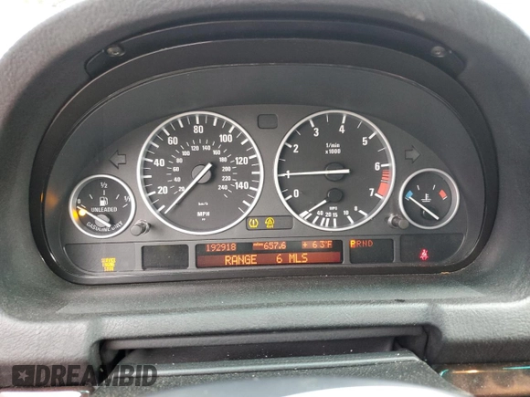 2006 BMW X5 3.0i with VIN 5UXFA13596LY26193, listed as a Copart auction lot 81939334 with 192,918 mi miles and Salvage Title. Bid and sale history available at carsss.com. Image 9.