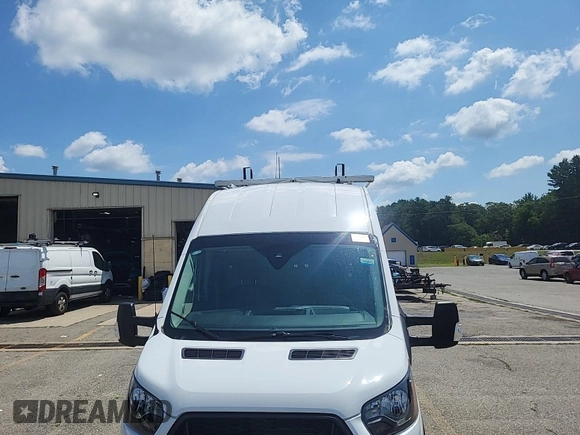 2023 Ford Transit Cargo with VIN 1FTBR1X87PKC01635, listed as a IAAI auction lot 42832727 with 17,348 mi miles and . Bid and sale history available at DreamBid. Image 43.