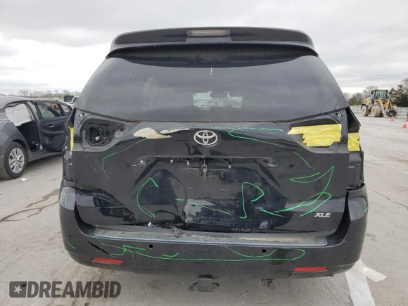 2017 Toyota Sienna XLE Auto Access Seat with VIN 5TDYZ3DC4HS777434, listed as a Copart auction lot 51020675 with 85,062 mi miles and Salvage Title. Bid and sale history available at carsss.com. Image 6.