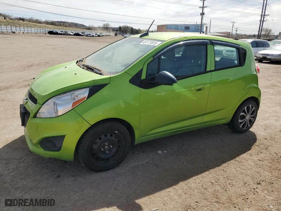 2015 Chevrolet Spark LS with VIN KL8CA6S98FC796232, listed as a Copart auction lot 49177015 with 97,577 mi miles and Clean Title. Bid and sale history available at carsss.com. Image 1.