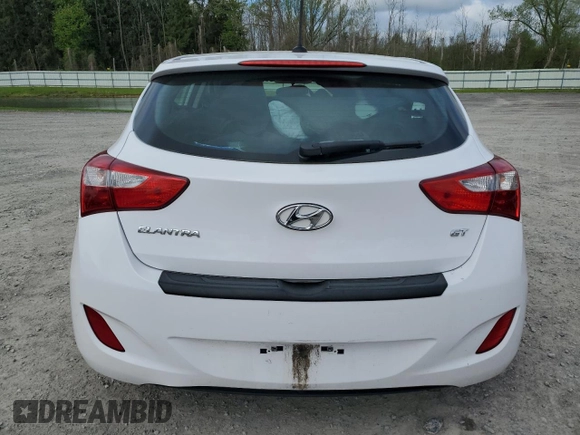 2016 Hyundai Elantra with VIN KMHD35LH4GU260990, listed as a Copart auction lot 56382565 with 29,847 mi miles and Salvage Title. Bid and sale history available at DreamBid. Image 6.